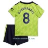 Conjunto (Camiseta+Pantalón Corto) Manchester United B. Fernandes 8 Tercera Equipación 2022-23 - Niño